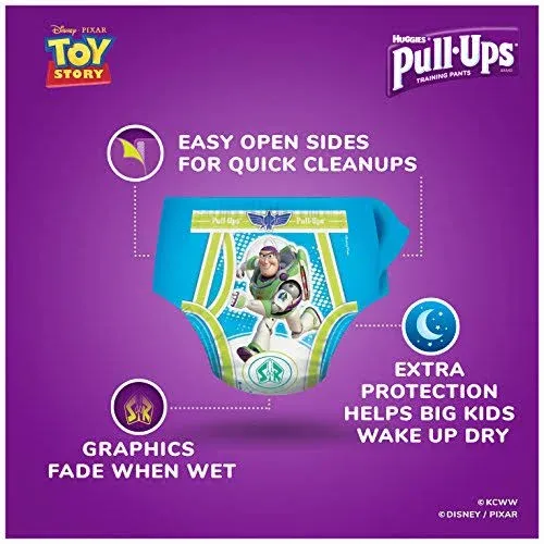 Pull-Ups Girls Night-Time Potty 3t-4t Training Pants