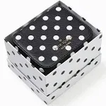 Kate Spade Jewelry | Kate Spade Cheers Boxed Jewelry Holder Charming Dot New | Color: Black/White | Size: Os | Alessiachic's Closet