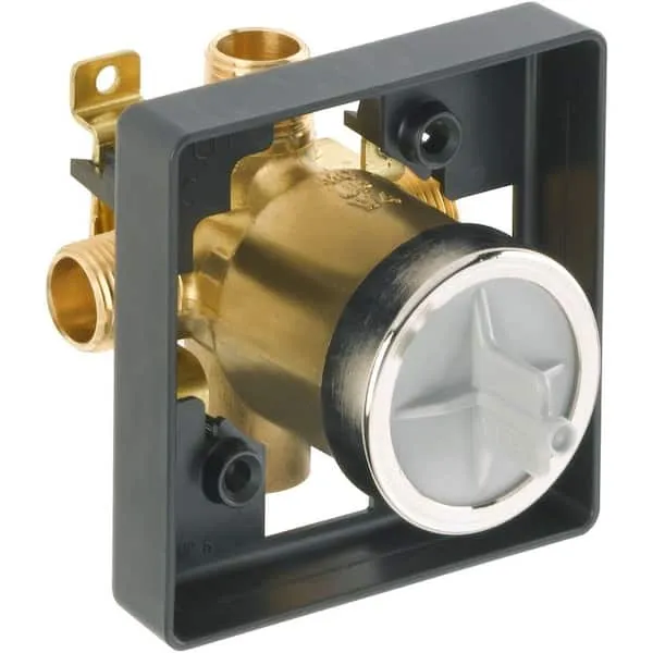 Delta 1/2-in ID Copper Sweat x 1/2-in OD Copper Sweat Brass Thermostatic Mixing Valve