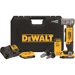 DEWALT DCE400D2 20-Volt Max Lithium Ion Cordless PEX Expansion Tool Kit