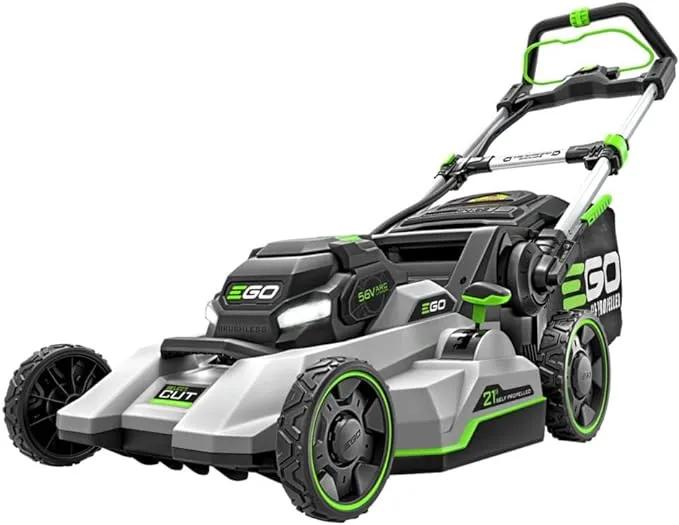 EGO Power+ LM2135SP 21-Inch Select Cut Lawn Mower with Touch Drive Self-Propelled Technology 7.5Ah Battery and Rapid Charger Included